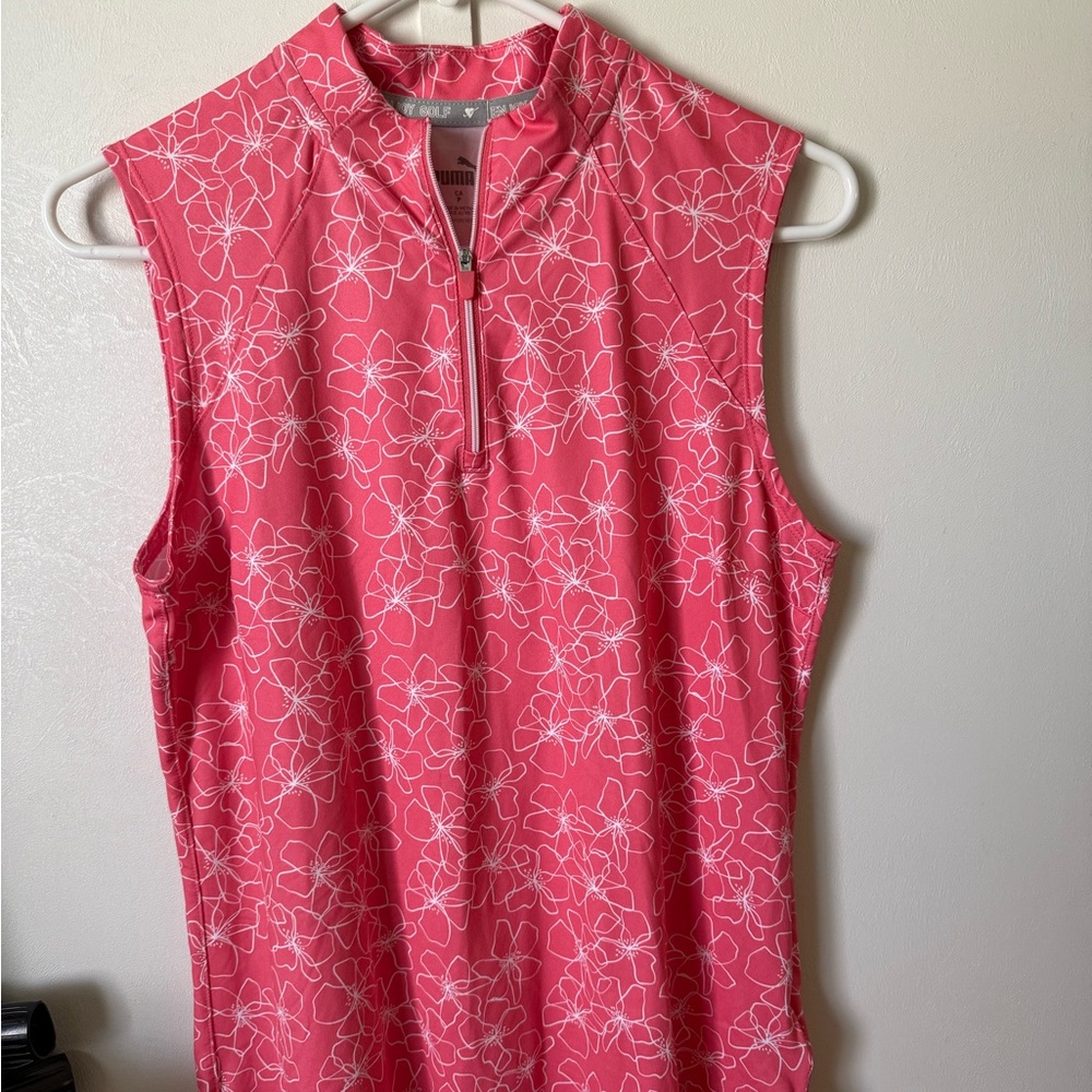 Puma Pink Floral Women's Top